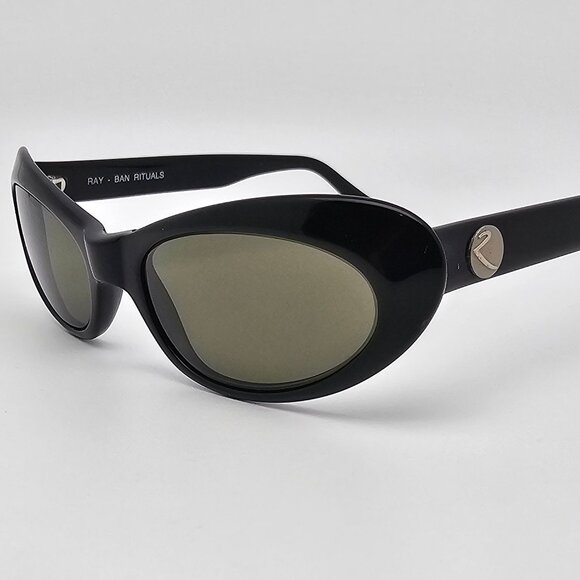 Ray-Ban B&L W2522 Rituals Spellbound Ebony Frame G-15 Lens Cat Eye Sunglasses